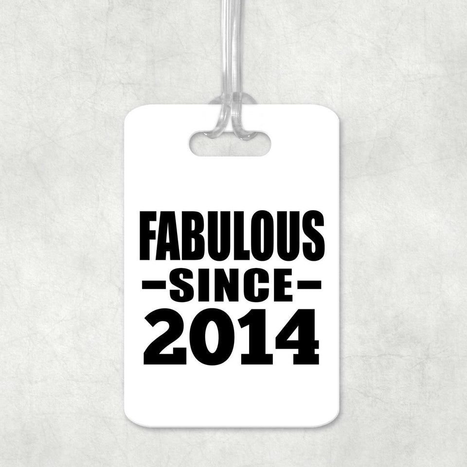 10th Birthday Fabulous Since 2014 - Luggage Bag Tag