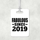 5th Birthday Fabulous Since 2019 - Luggage Bag Tag