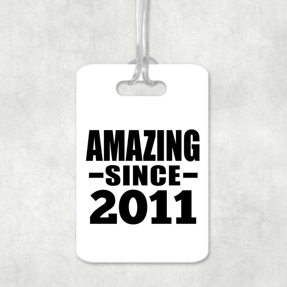 13th Birthday Amazing Since 2011 - Luggage Bag Tag
