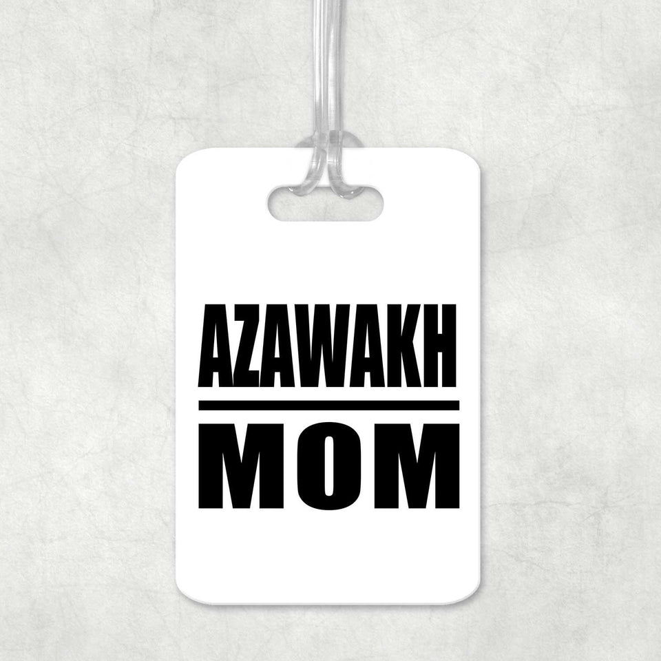 Azawakh Mom - Luggage Bag Tag