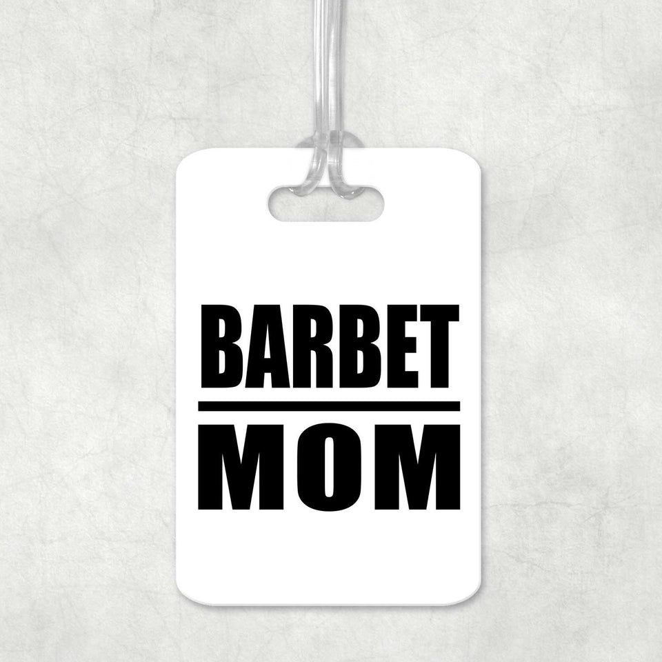 Barbet Mom - Luggage Bag Tag