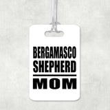 Bergamasco Shepherd Mom - Luggage Bag Tag
