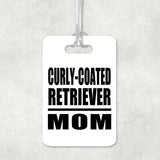 Curly-Coated Retriever Mom - Luggage Bag Tag