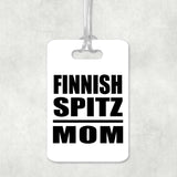 Finnish Spitz Mom - Luggage Bag Tag