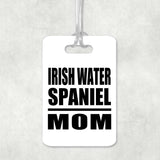 Irish Water Spaniel Mom - Luggage Bag Tag