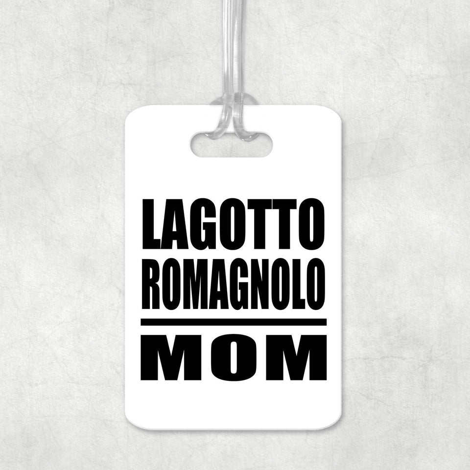 Lagotto Romagnolo Mom - Luggage Bag Tag