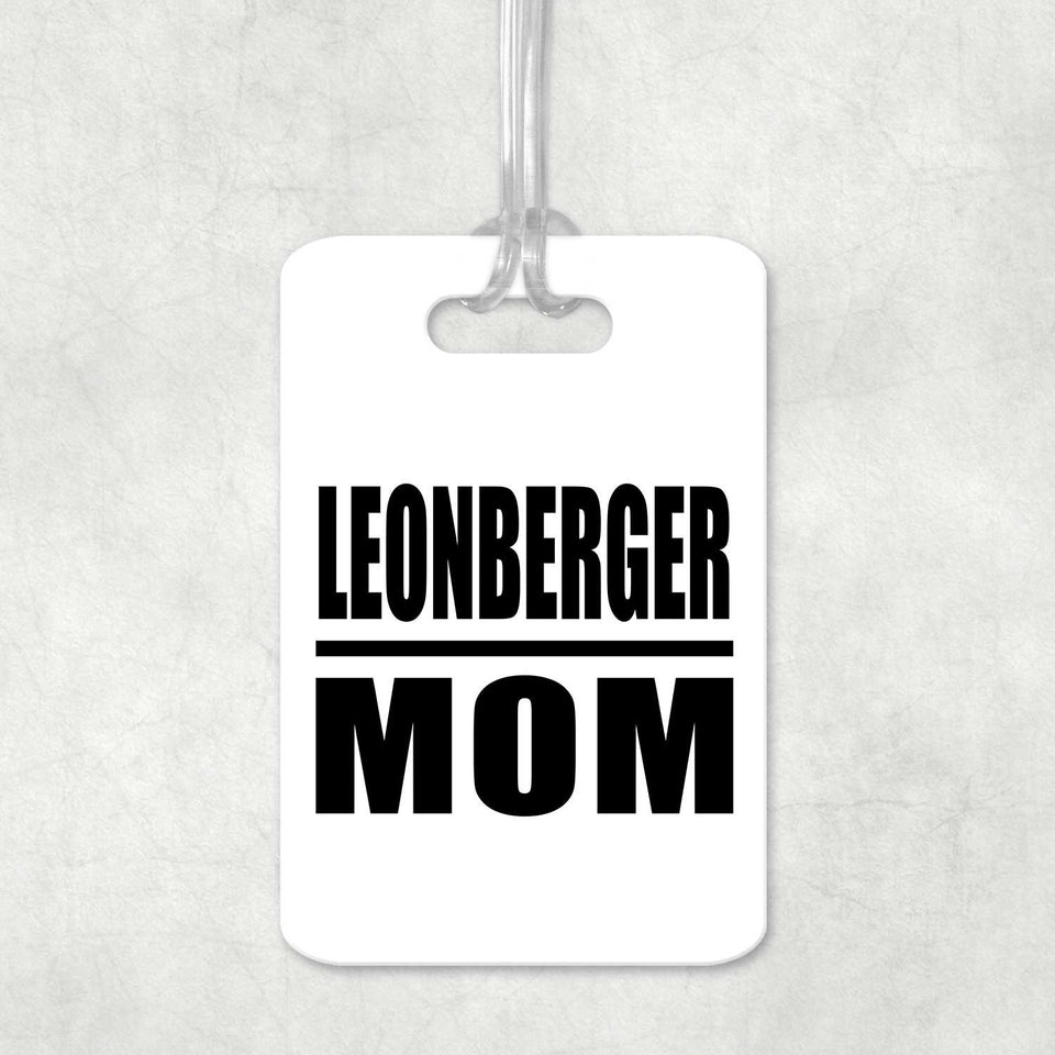Leonberger Mom - Luggage Bag Tag