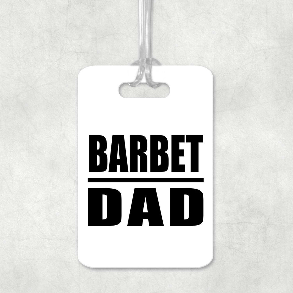 Barbet Dad - Luggage Bag Tag