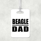 Beagle Dad - Luggage Bag Tag