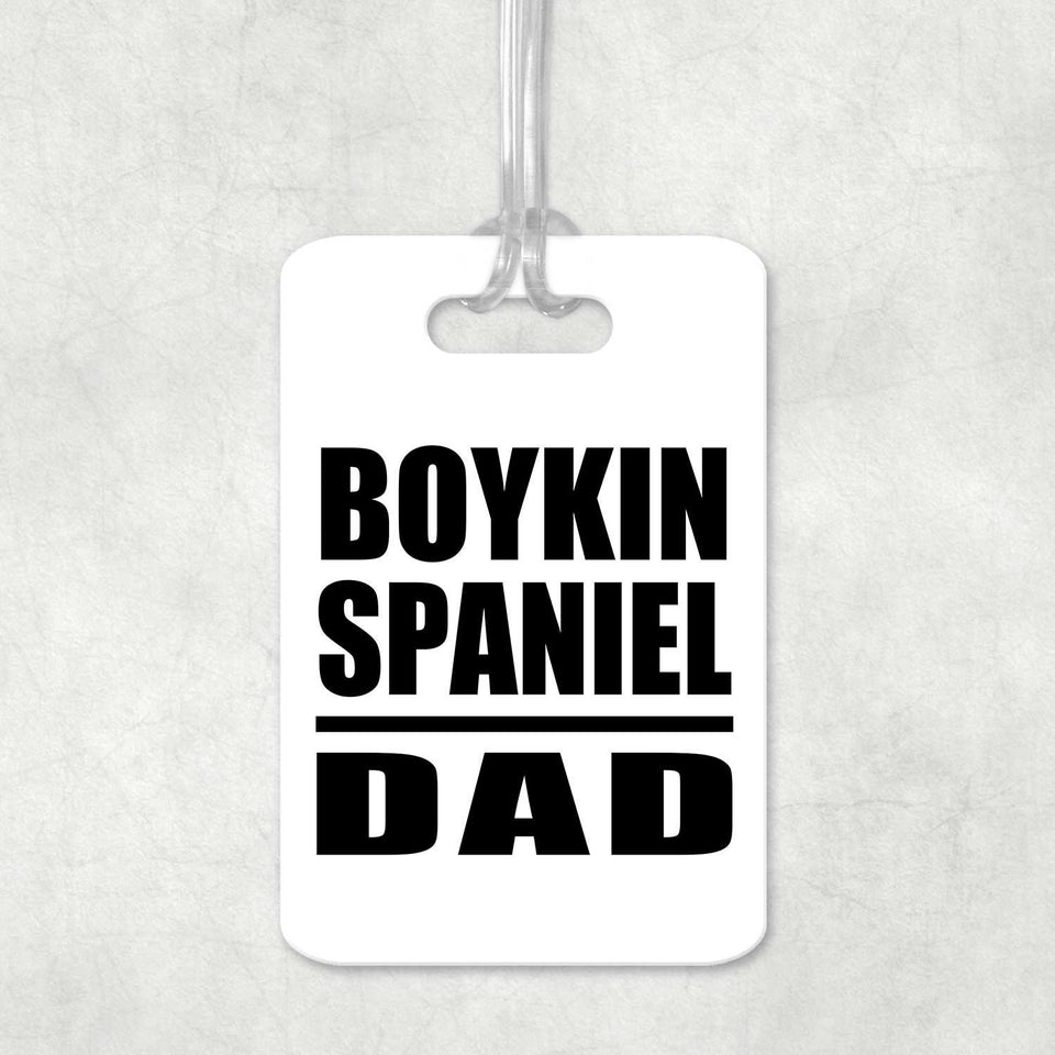 Boykin Spaniel Dad - Luggage Bag Tag