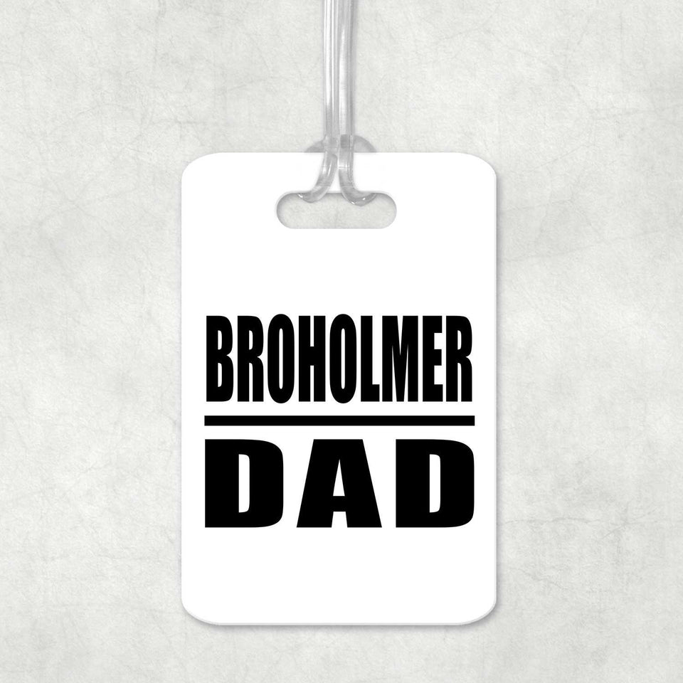 Broholmer Dad - Luggage Bag Tag