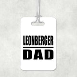 Leonberger Dad - Luggage Bag Tag