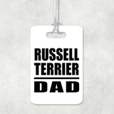 Russell Terrier Dad - Luggage Bag Tag