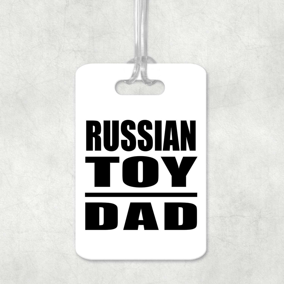 Russian Toy Dad - Luggage Bag Tag