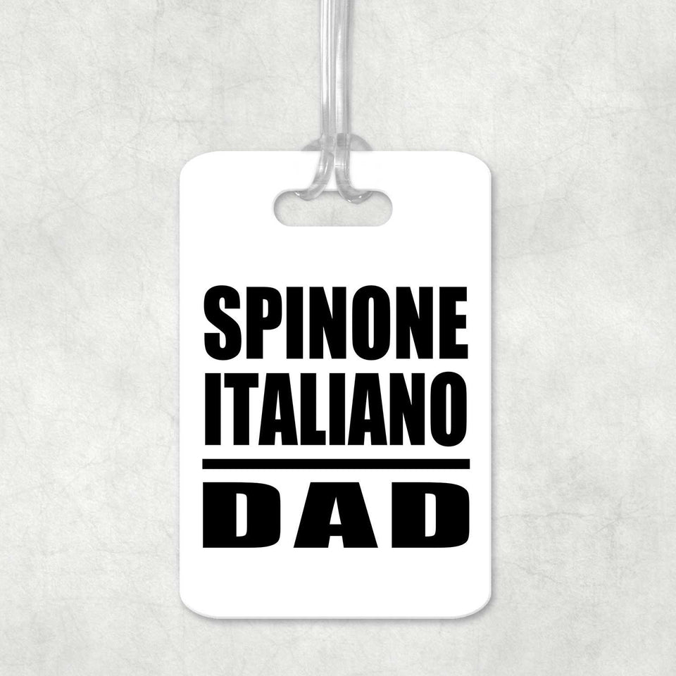 Spinone Italiano Dad - Luggage Bag Tag
