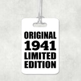 83rd Birthday Original 1941 Limited Edition - Luggage Bag Tag