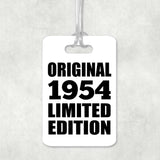 70th Birthday Original 1954 Limited Edition - Luggage Bag Tag