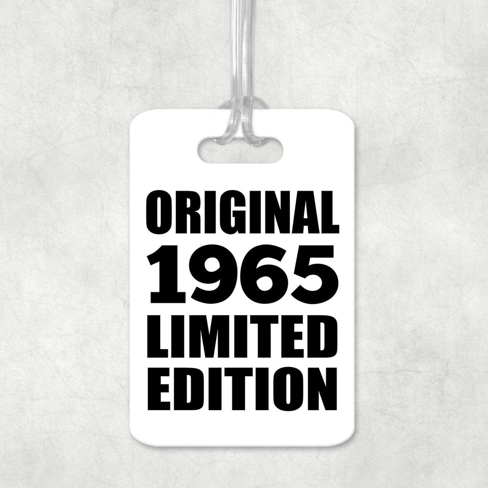 59th Birthday Original 1965 Limited Edition - Luggage Bag Tag