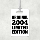 20th Birthday Original 2004 Limited Edition - Luggage Bag Tag