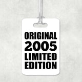 19th Birthday Original 2005 Limited Edition - Luggage Bag Tag