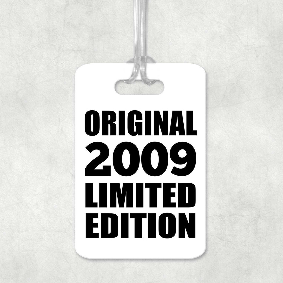 15th Birthday Original 2009 Limited Edition - Luggage Bag Tag
