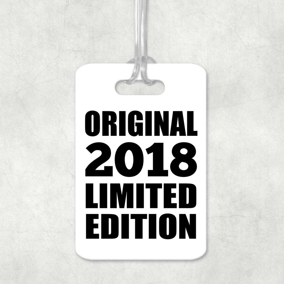 6th Birthday Original 2018 Limited Edition - Luggage Bag Tag
