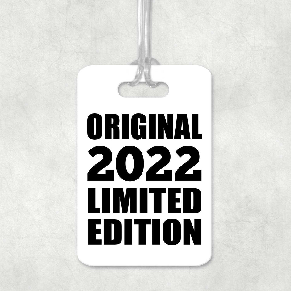 2nd Birthday Original 2022 Limited Edition - Luggage Bag Tag