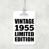 69th Birthday Vintage 1955 Limited Edition - Luggage Bag Tag