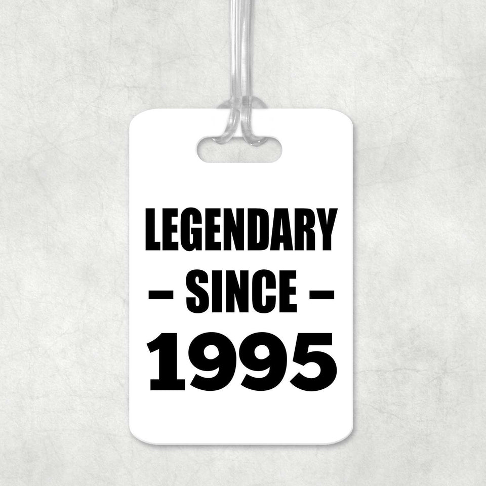 29th Birthday Legendary Since 1995 - Luggage Bag Tag