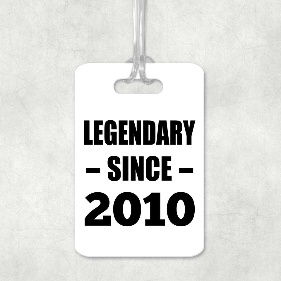 14th Birthday Legendary Since 2010 - Luggage Bag Tag