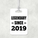5th Birthday Legendary Since 2019 - Luggage Bag Tag