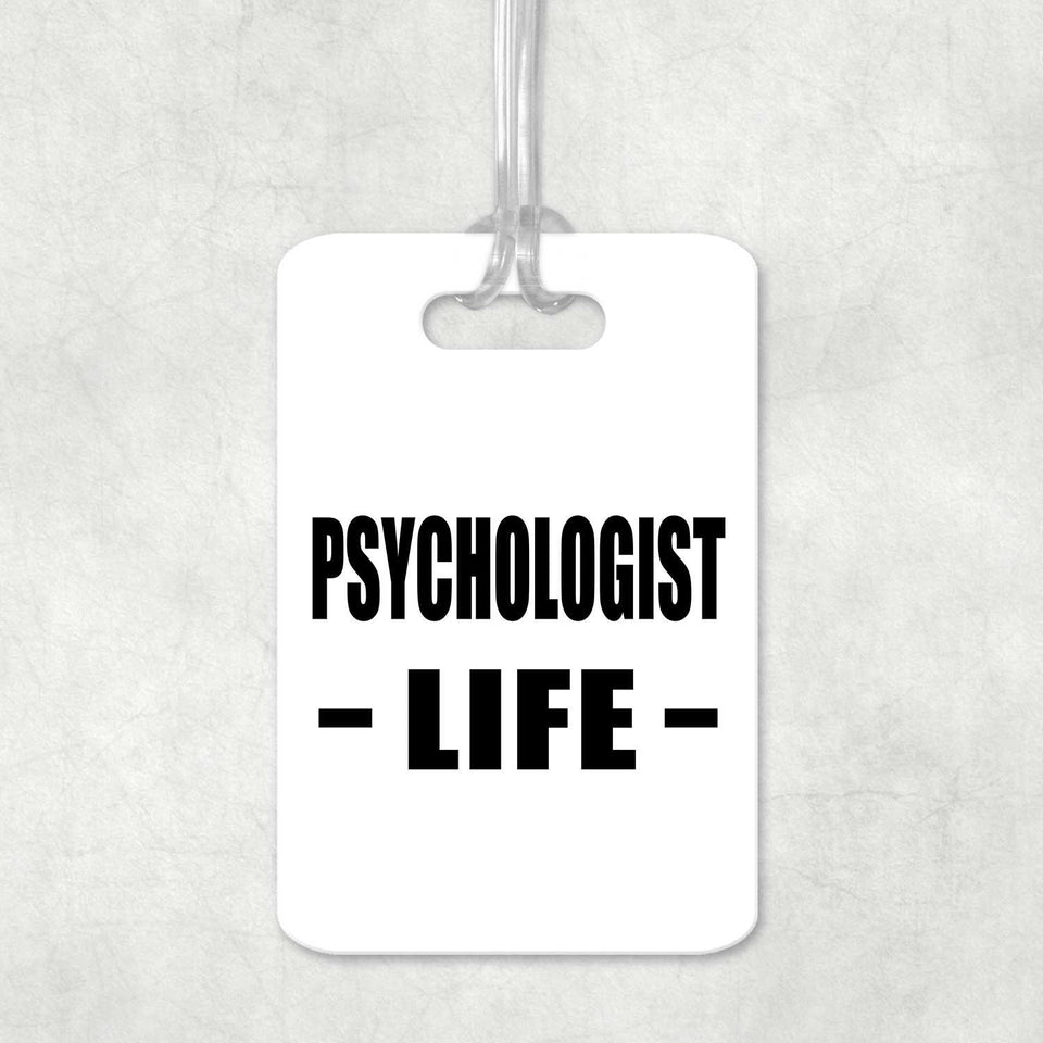 Psychologist Life - Luggage Bag Tag