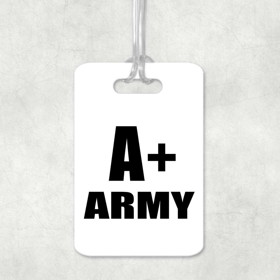 A+ Army - Luggage Bag Tag