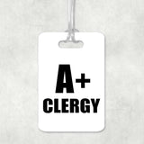 A+ Clergy - Luggage Bag Tag