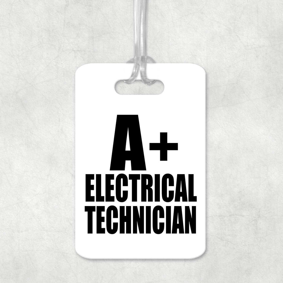 A+ Electrical Technician - Luggage Bag Tag