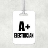A+ Electrician - Luggage Bag Tag