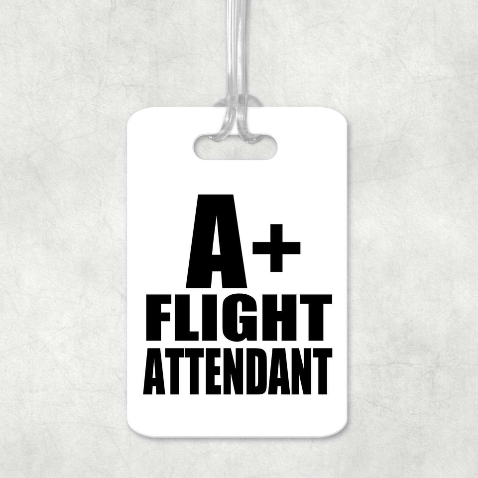 A+ Flight Attendant - Luggage Bag Tag