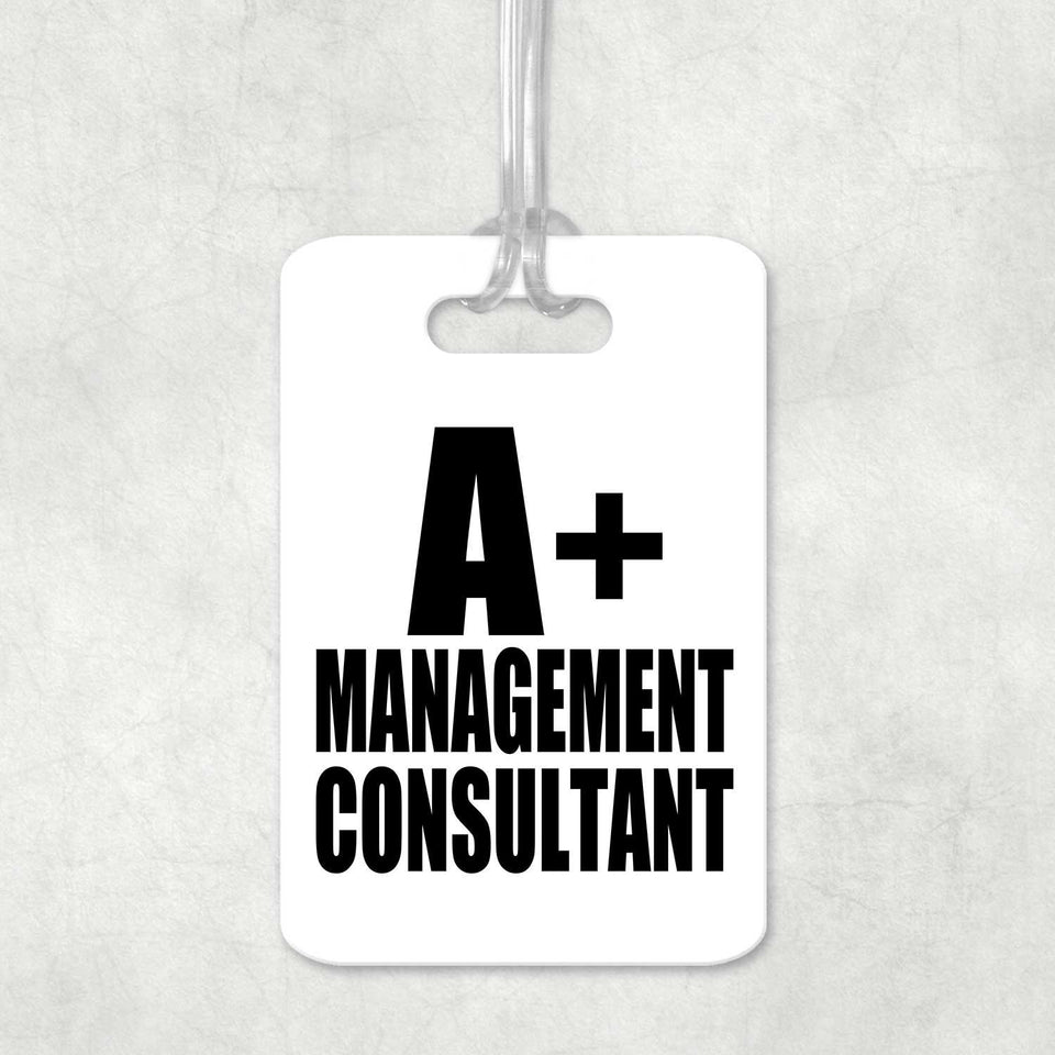 A+ Management Consultant - Luggage Bag Tag