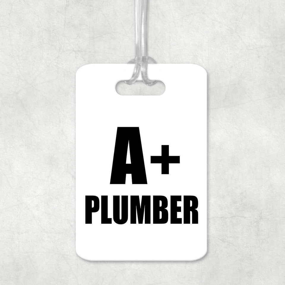 A+ Plumber - Luggage Bag Tag