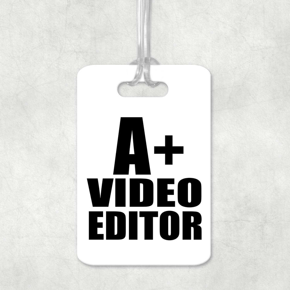 A+ Video Editor - Luggage Bag Tag
