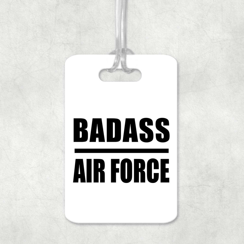 Badass Air Force - Luggage Bag Tag