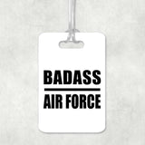Badass Air Force - Luggage Bag Tag