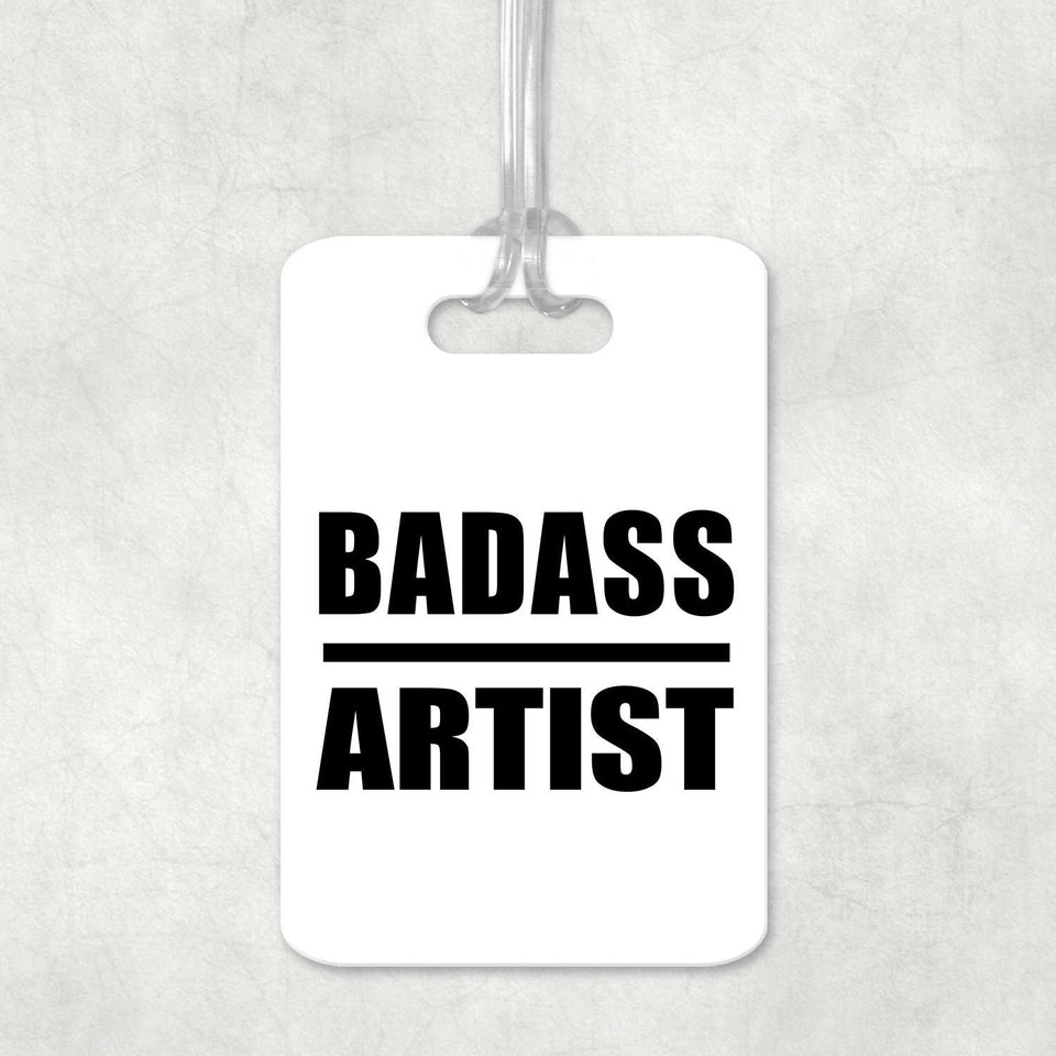 Badass Artist - Luggage Bag Tag