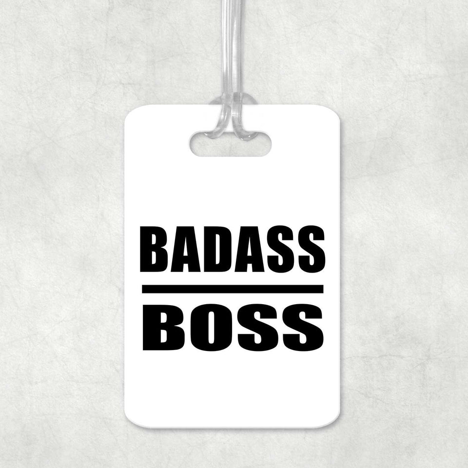 Badass Boss - Luggage Bag Tag