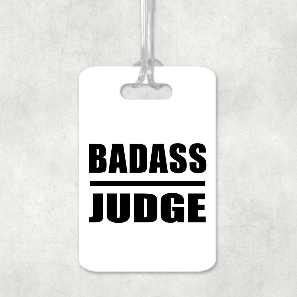Badass Judge - Luggage Bag Tag