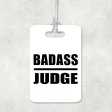 Badass Judge - Luggage Bag Tag