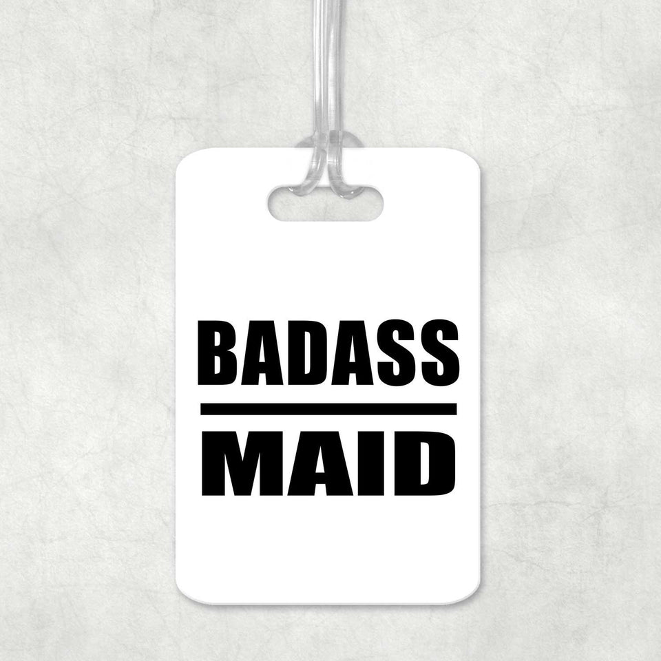 Badass Maid - Luggage Bag Tag
