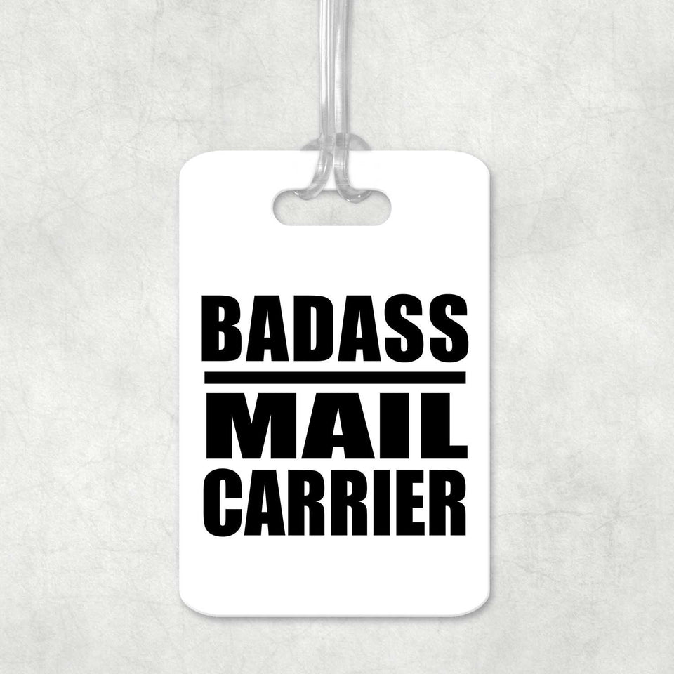 Badass Mail Carrier - Luggage Bag Tag