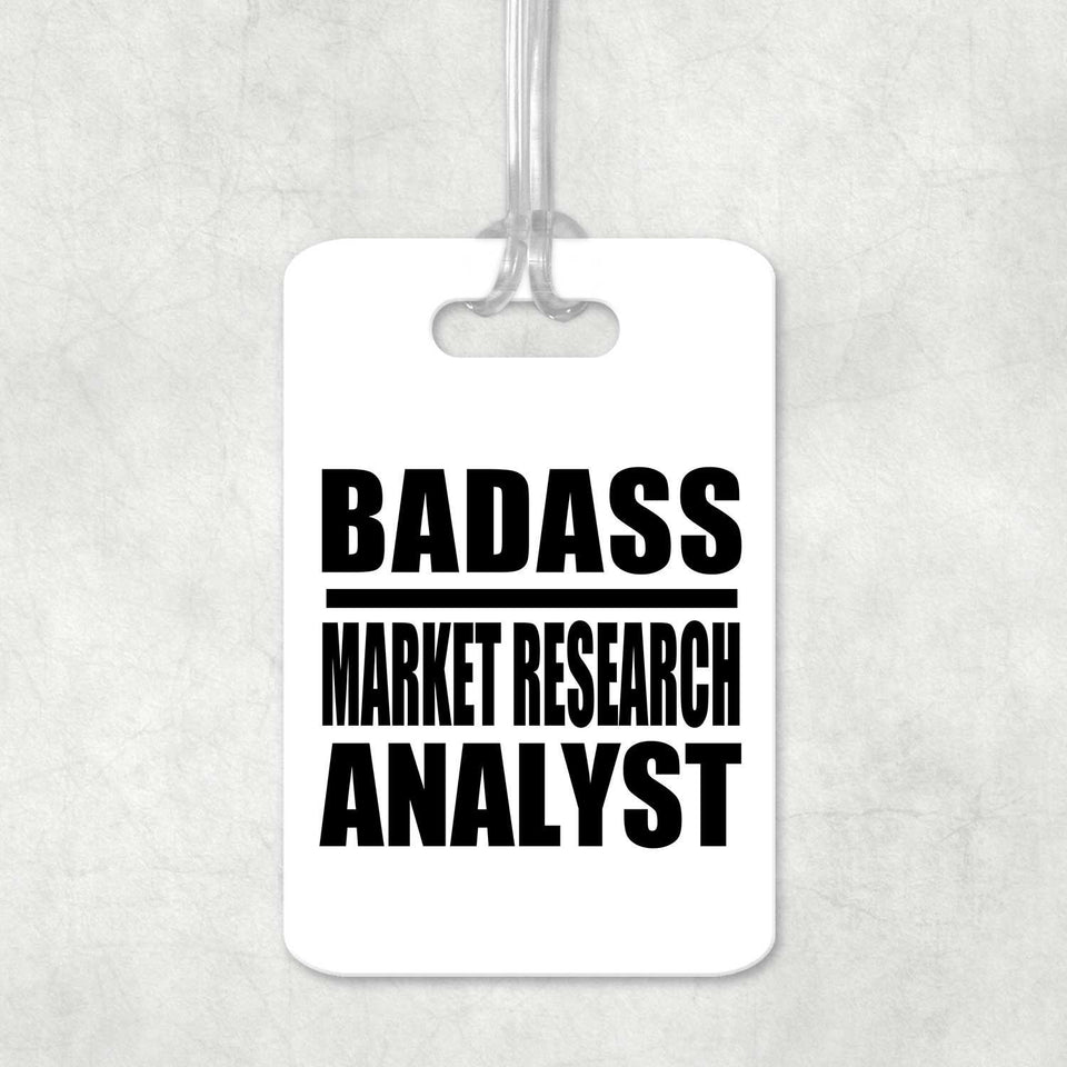 Badass Market Research Analyst - Luggage Bag Tag