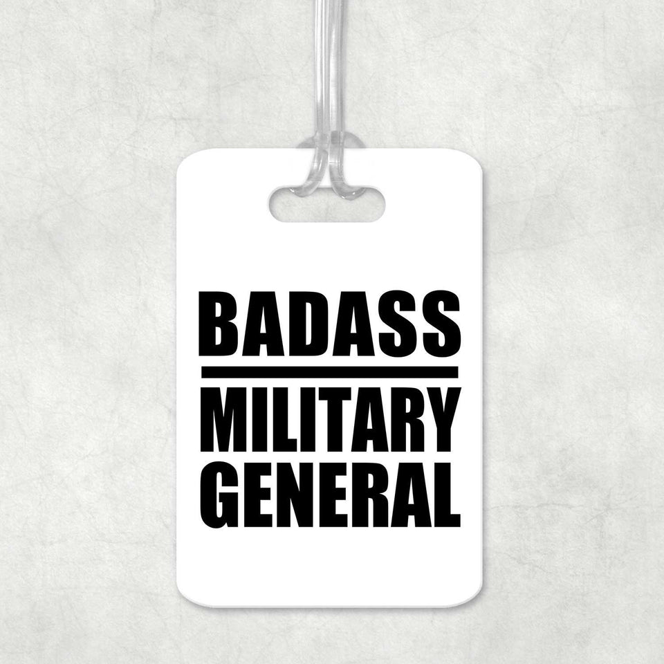 Badass Military General - Luggage Bag Tag